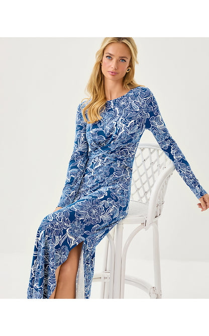 ALESSANI MAXI DRESS, STARLIGHT NAVY UNFORGETTABLE
