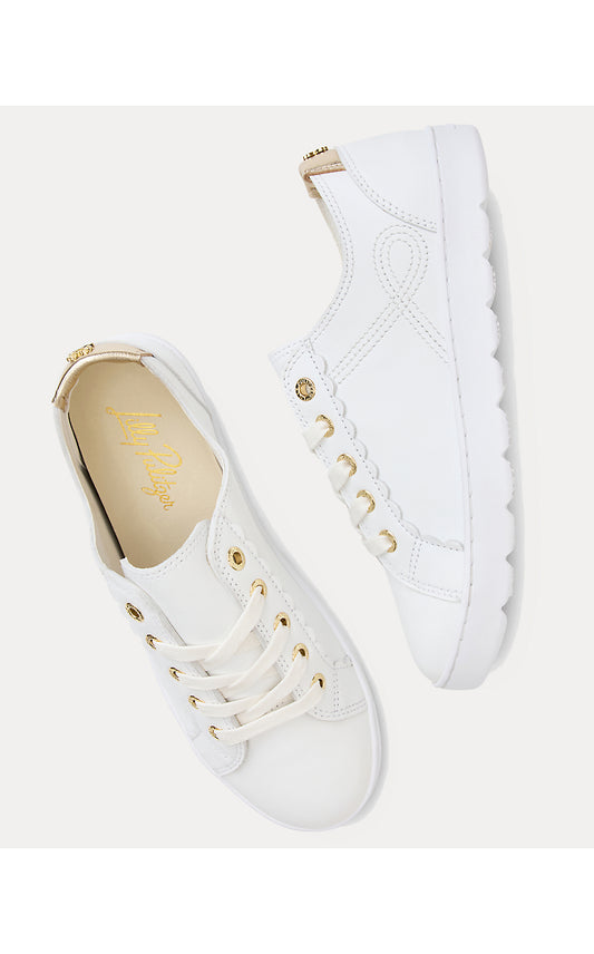 THE LILLY SNEAKER, RESORT WHITE