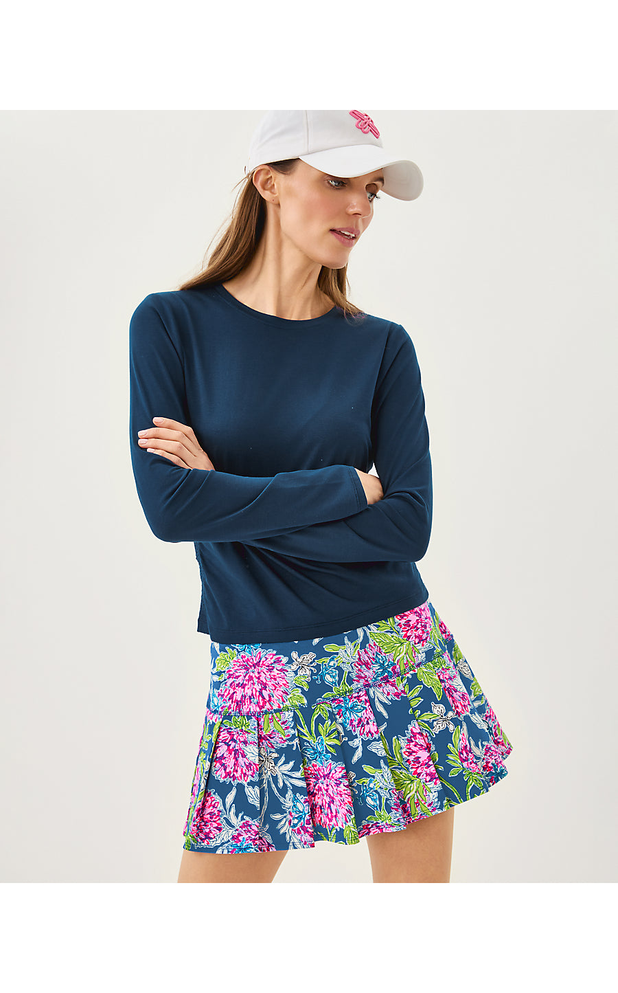 FREESIA SKORT UPF 50+, MULTI DAHLIA LICIOUS