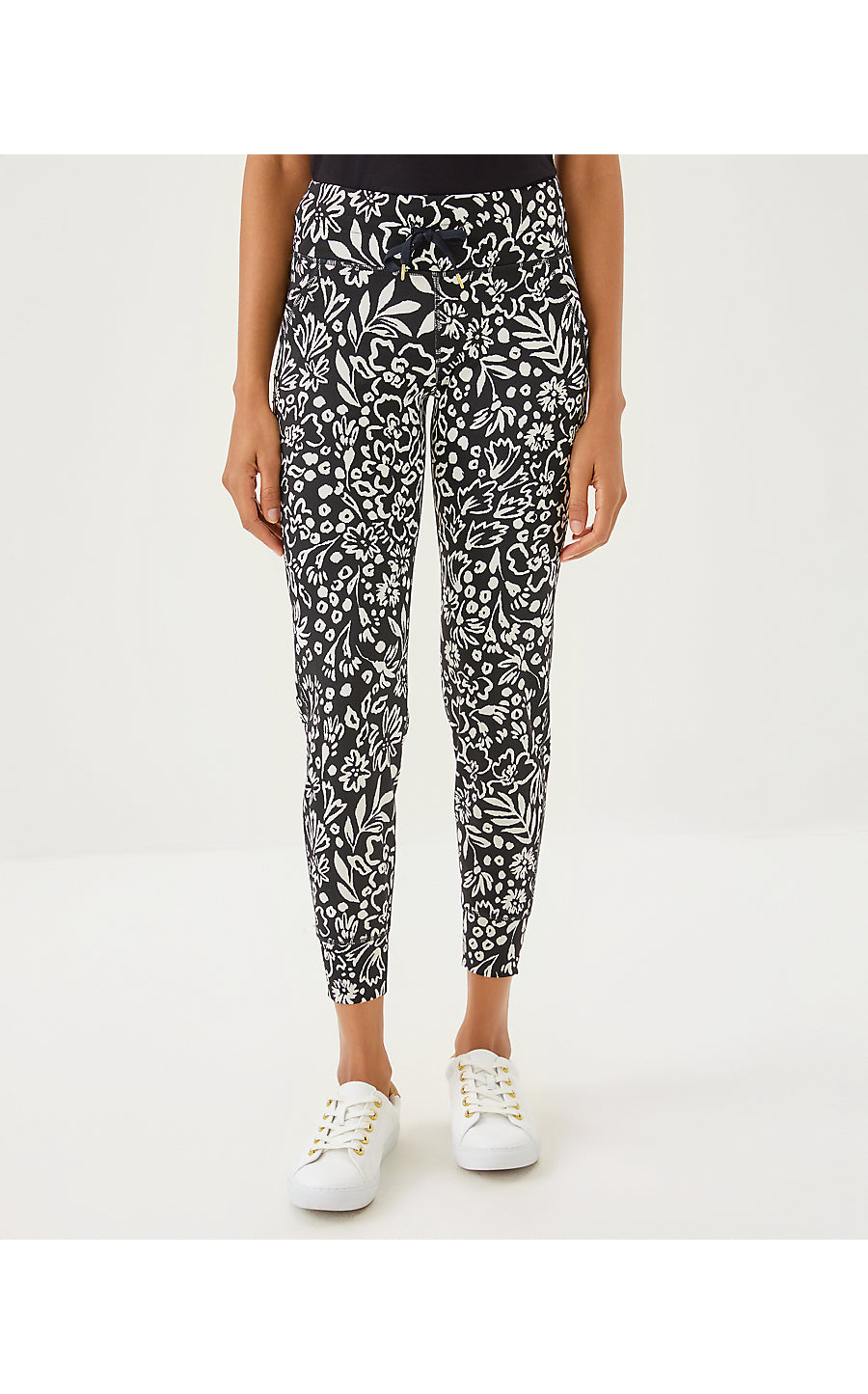ISLAND MID RISE JOGGER UPF 50+, NOIR PURRFECT POUNCE KNIT JACQUARD