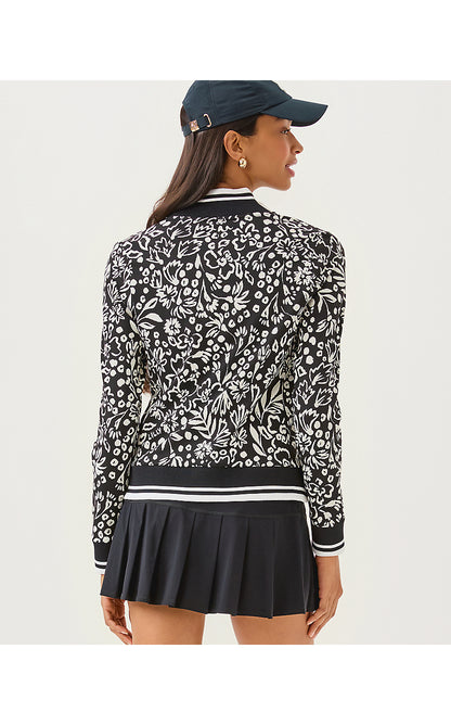 REGATE JACKET UPF 50+, NOIR PURRFECT POUNCE KNIT JACQUARD