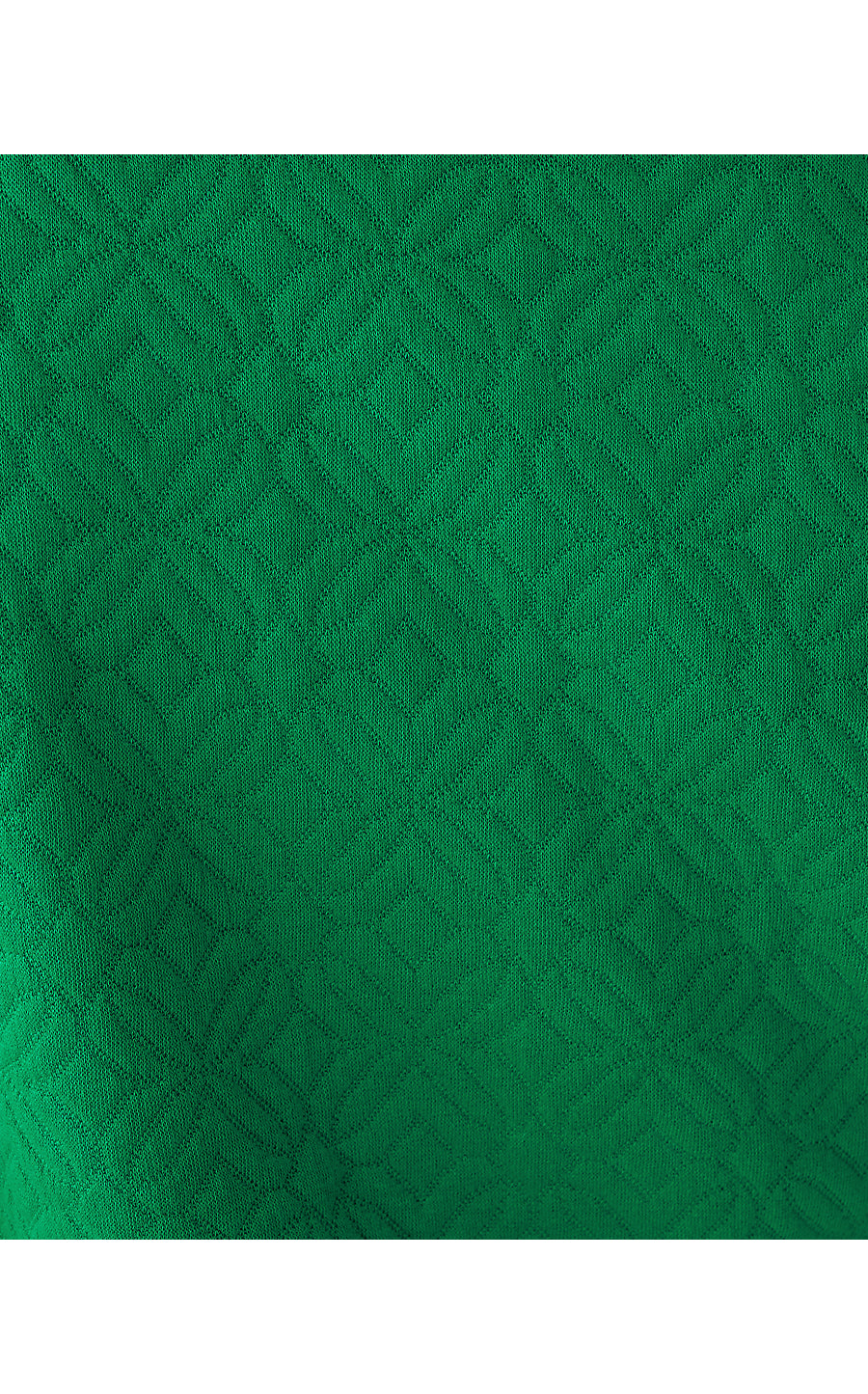 ELENI ZIP-UP, BAMBOO GREEN BUTTERFLY QUILTED KNIT