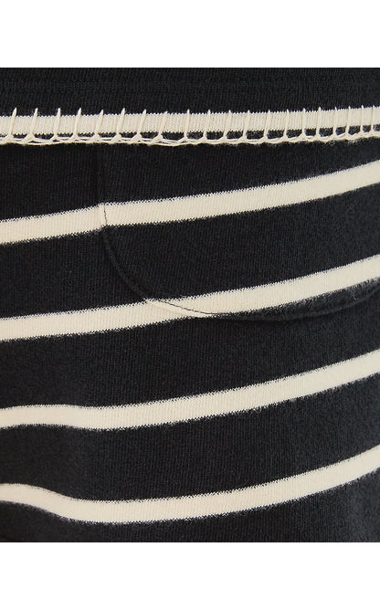 AUBRA SHORT, NOIR LEGACY STRIPE