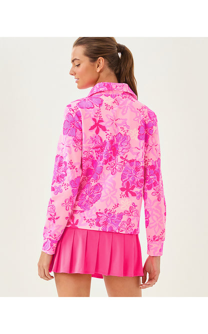 ELENI ZIP-UP UPF 50+, PARIGI PINK SUPPORTING SQUAD