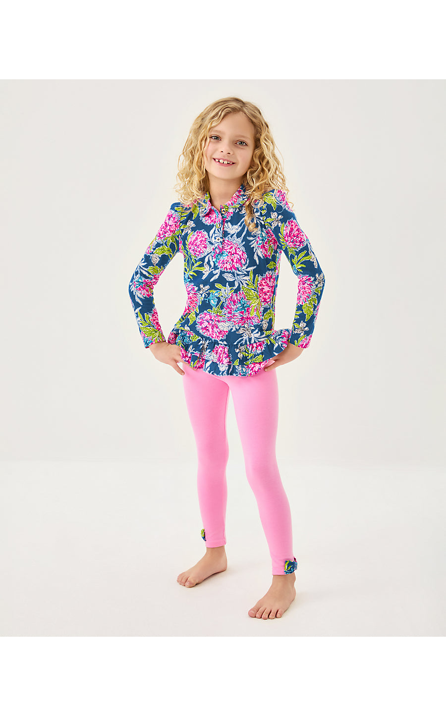 PENELOPE TUNIC & LEGGING, MULTI DAHLIA LICIOUS