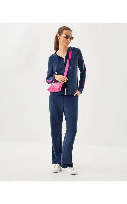 FENELLA ZIP-UP HOODIE UPF 50+, LOW TIDE NAVY