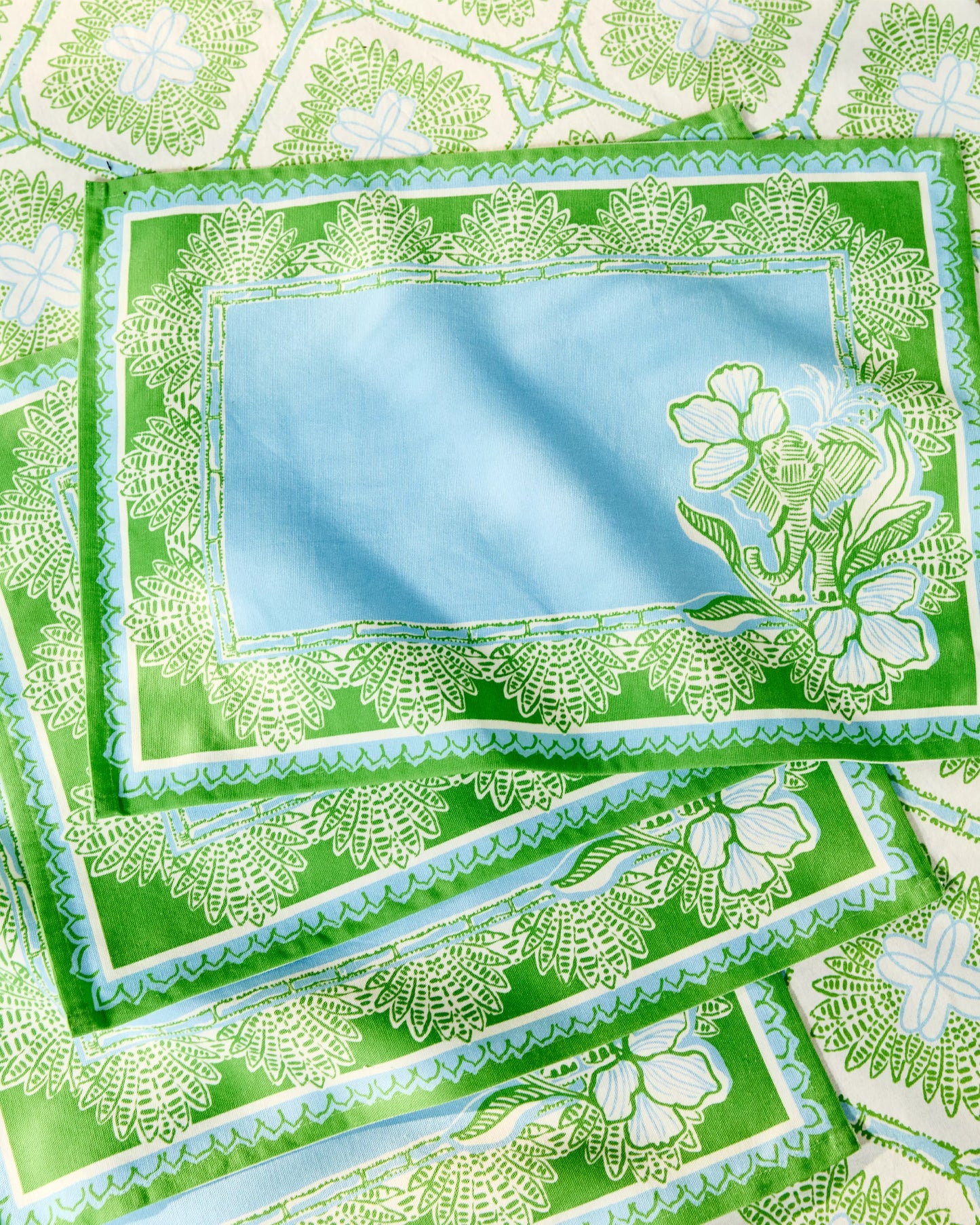 Engineered Printed Placemats - Multi Came To Party Engineered