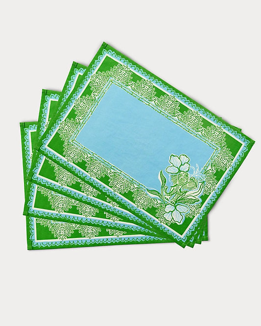 Engineered Printed Placemats - Multi Came To Party Engineered