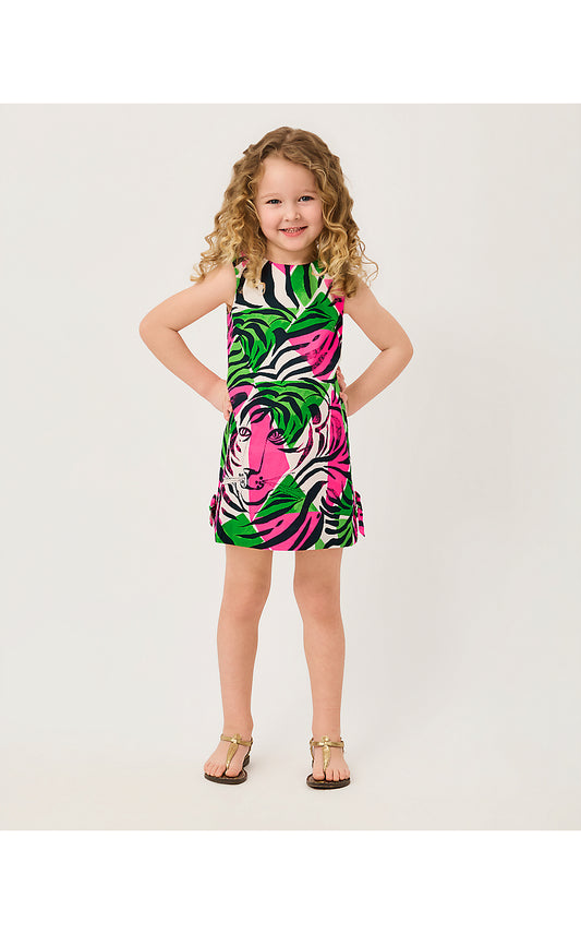 LITTLE LILLY CLASSIC SHIFT DRESS, ONYX BIG IRV ENGINEERED LITTLE LILLY