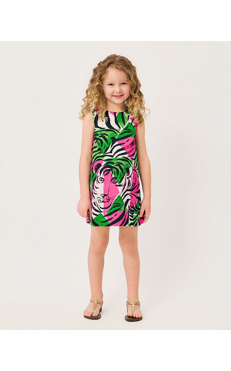 LITTLE LILLY CLASSIC SHIFT DRESS, ONYX BIG IRV ENGINEERED LITTLE LILLY