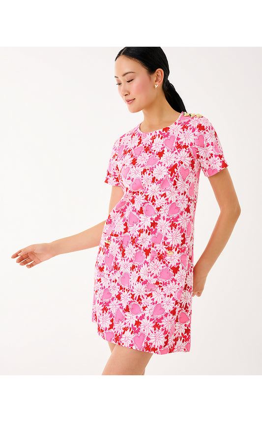 MATTISON DRESS, COCONUT DEAR HEART