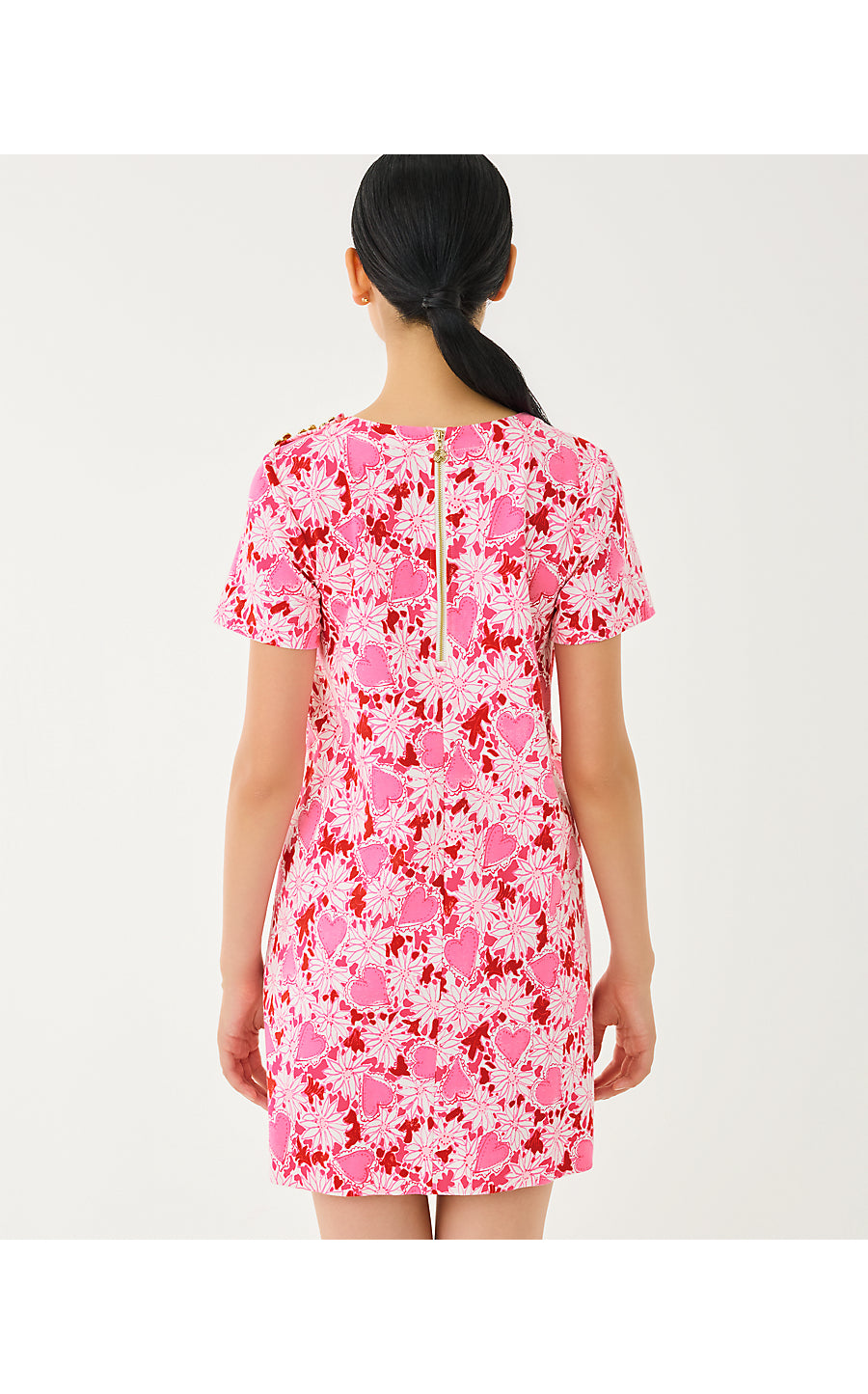 MATTISON DRESS, COCONUT DEAR HEART