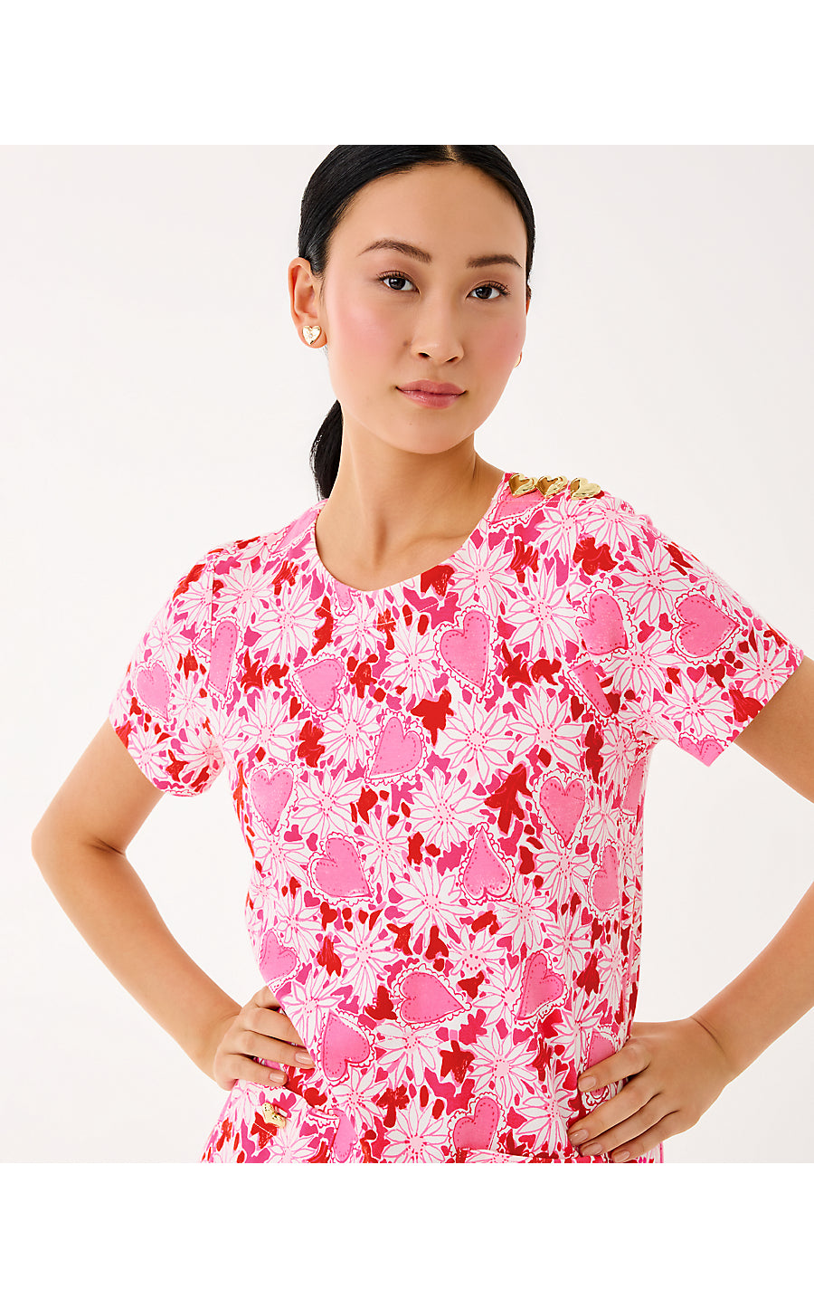 MATTISON DRESS, COCONUT DEAR HEART