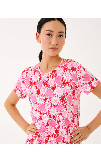 MATTISON DRESS, COCONUT DEAR HEART