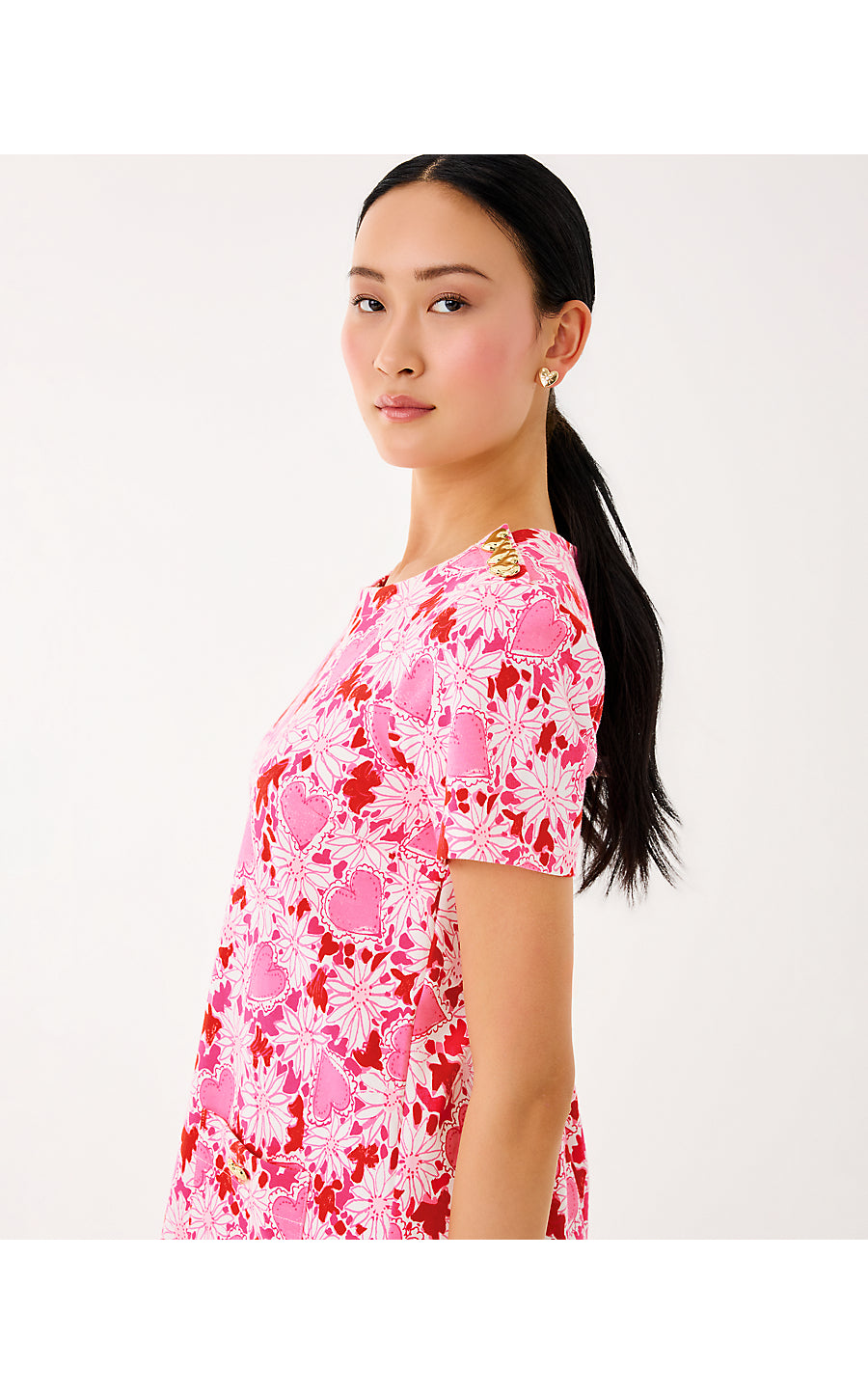MATTISON DRESS, COCONUT DEAR HEART