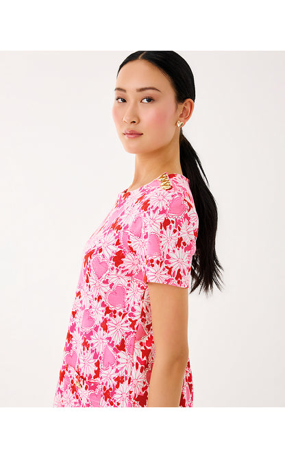 MATTISON DRESS, COCONUT DEAR HEART