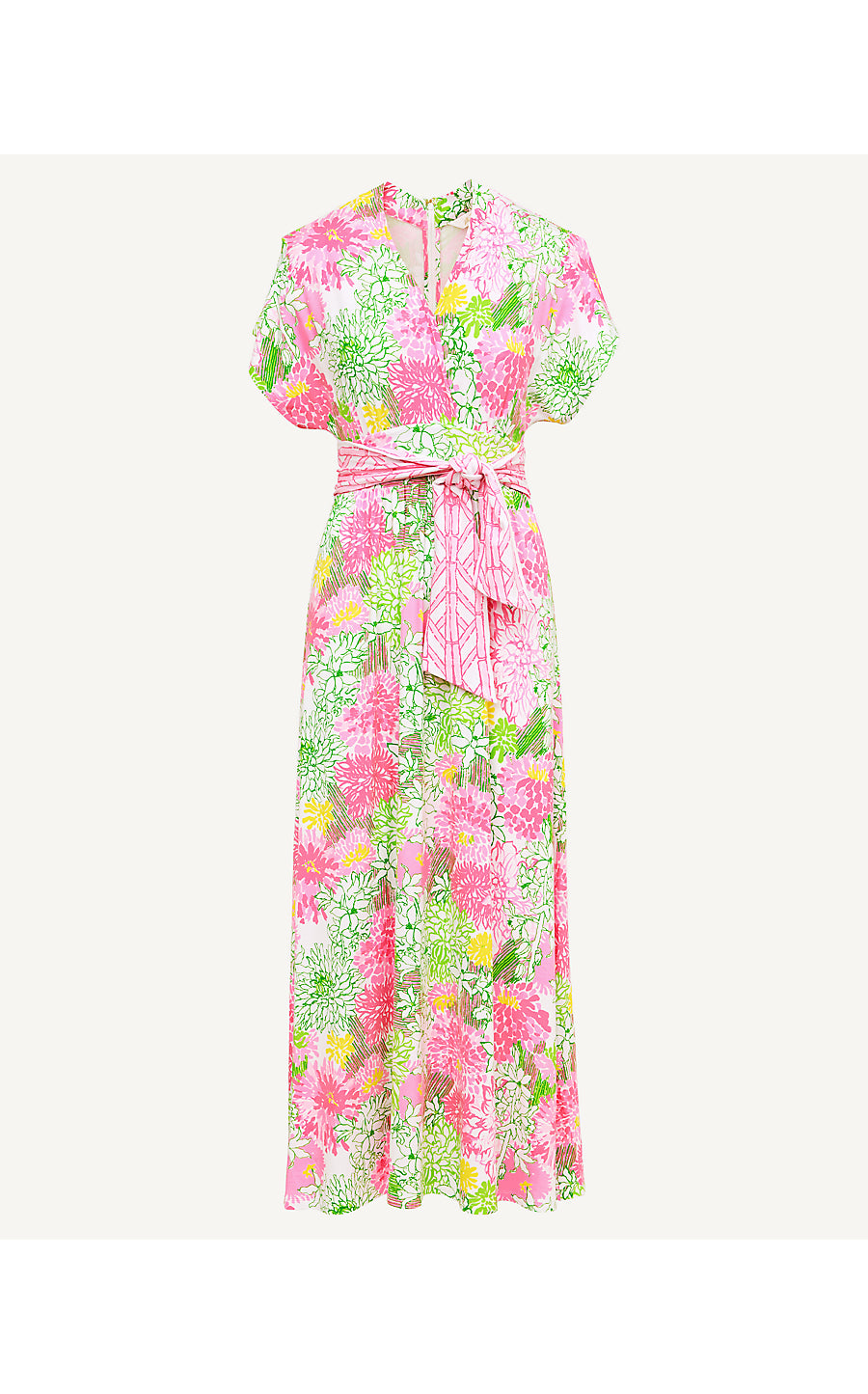 KEENAN MAXI DRESS, RESORT WHITE MUM PATCH ENGINEERED KNIT DRESS