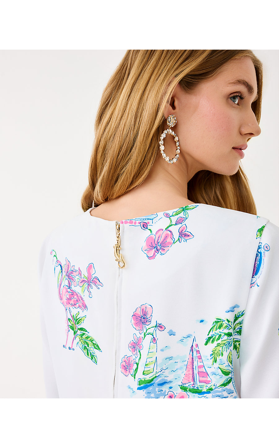 MARGAUX DRESS, RESORT WHITE DEE LIGHTFUL