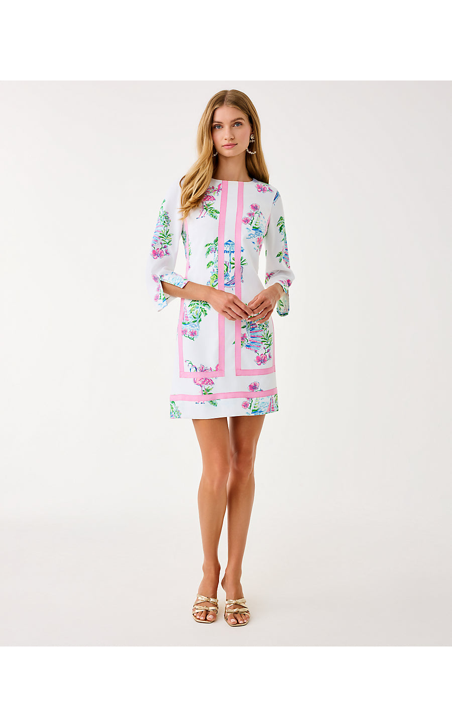 MARGAUX DRESS, RESORT WHITE DEE LIGHTFUL