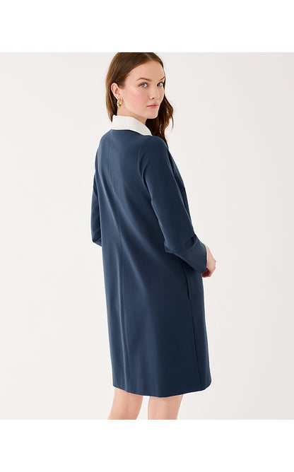 GABI DRESS, LOW TIDE NAVY