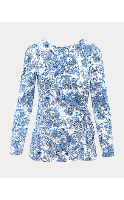 VIENNA UPF 50+ TUNIC, STARLIGHT NAVY ZOOLOGY
