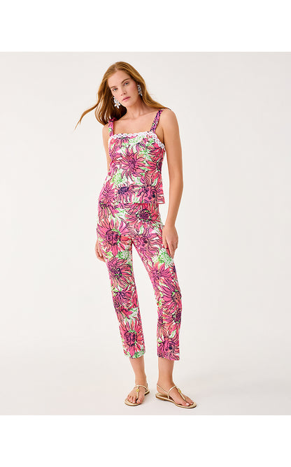 MICHELLE CROP PANT, COCONUT SHINE YOUR BRIGHT