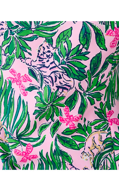 MYSA ACTIVE JACKET UPF 50+, CONCH SHELL PINK ROARING WITH JOY