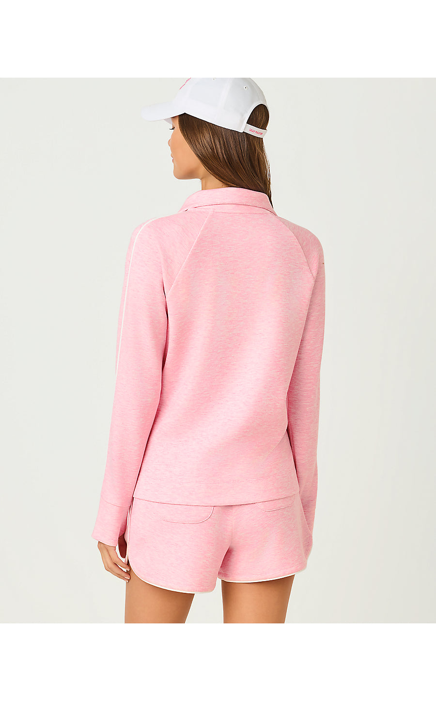 ELEMIS PULLOVER UPF 50+, HEATHERED CONCH SHELL PINK