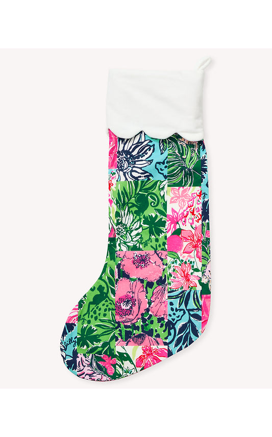 GWP STOCKING, MULTI PARTY PUNCH PATCH