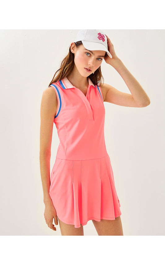 JESSAMY SLEEVELESS DRESS, SORBET PINK