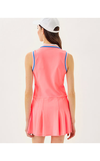 JESSAMY SLEEVELESS DRESS, SORBET PINK