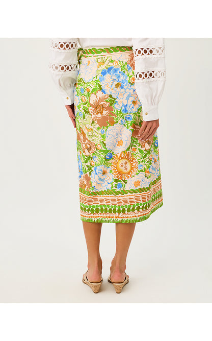DUSTIN MIDI SKIRT, RUTABAGA SYMPEONY ENGINEERED SKIRT