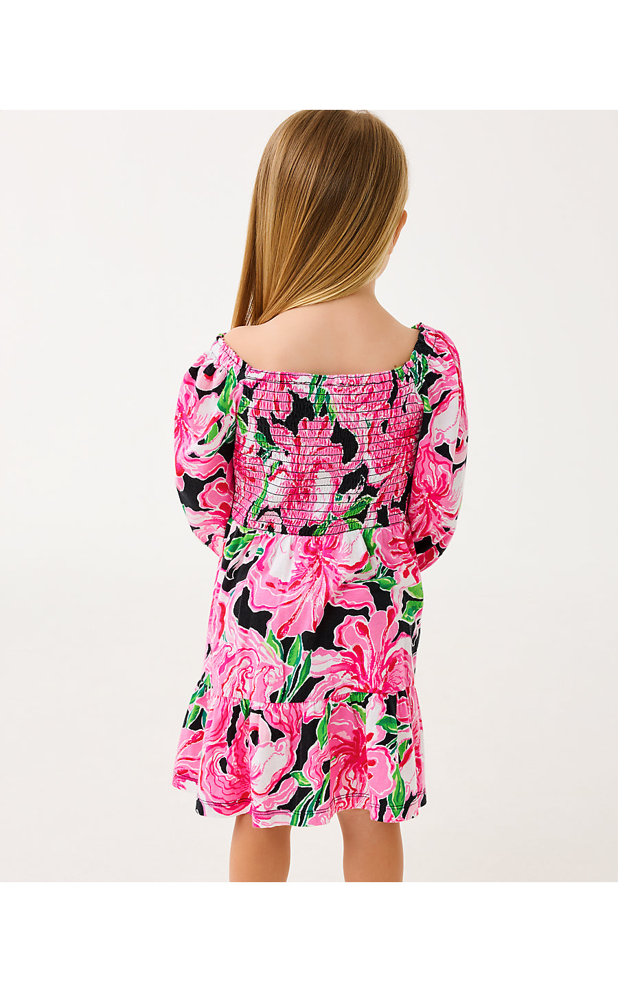 MINI JILLY LONG SLEEVED DRESS, ONYX PARTY ALL THE TIME