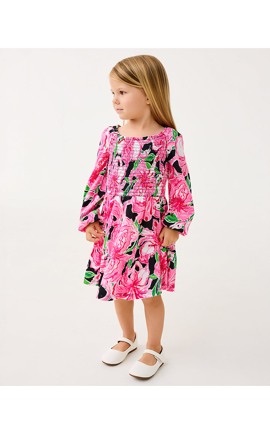 MINI JILLY LONG SLEEVED DRESS, ONYX PARTY ALL THE TIME
