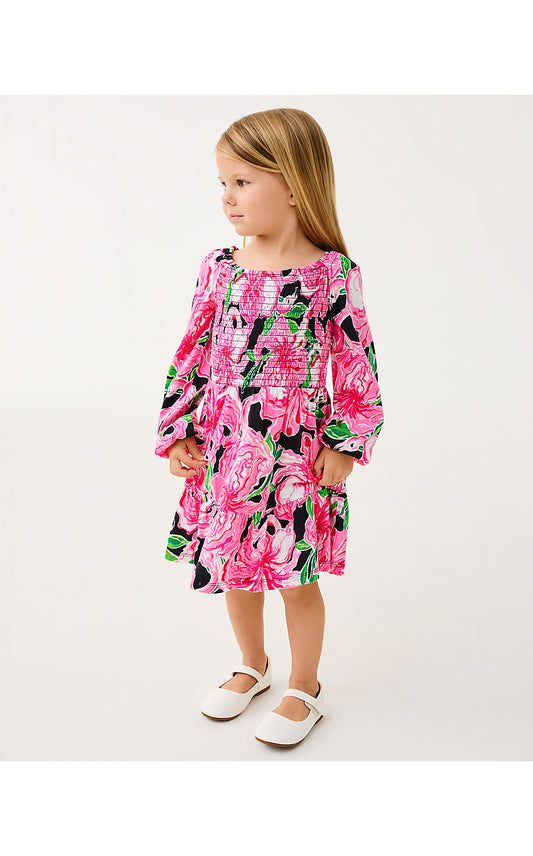 MINI JILLY LONG SLEEVED DRESS, ONYX PARTY ALL THE TIME