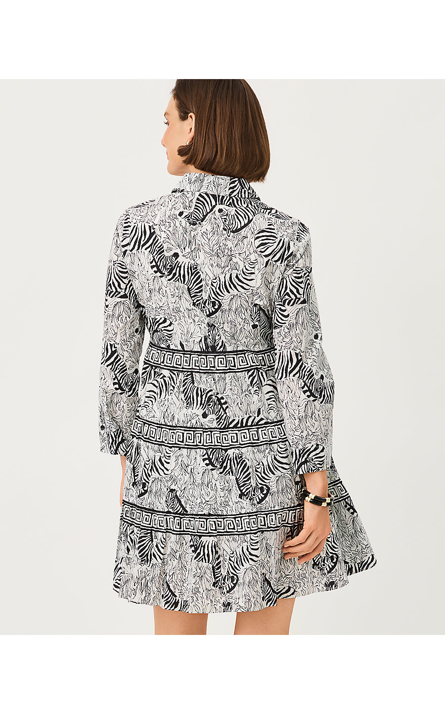 ANGIE DRESS, COCONUT Z ENGINEERED WOVEN DRESS