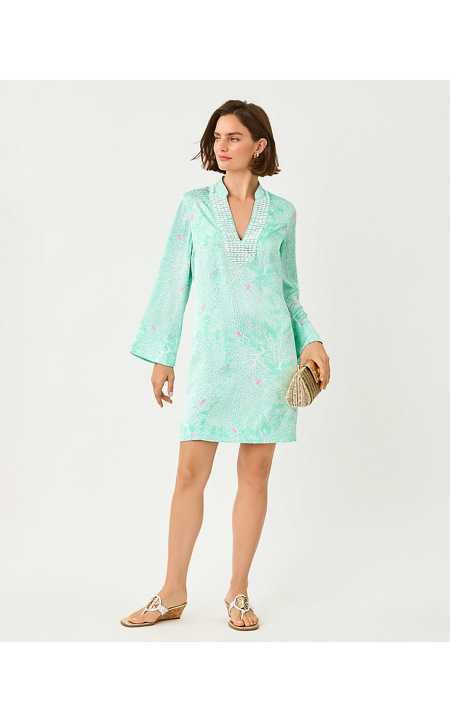 IRELLA CAFTAN DRESS, MINT CONDITION FANTASTICAL