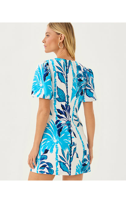 BRYNLEIGH SKIRTED ROMPER, COCONUT OVERSIZED SWAYIN IN THE BREEZE