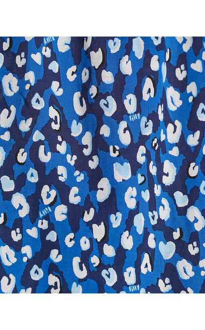 WILMER SHORT SLEEVE TOP, STARLIGHT NAVY YOURE AN ANIMAL