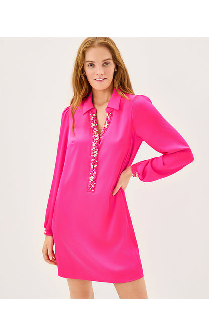 HARMONEE DRESS, PARIGI PINK