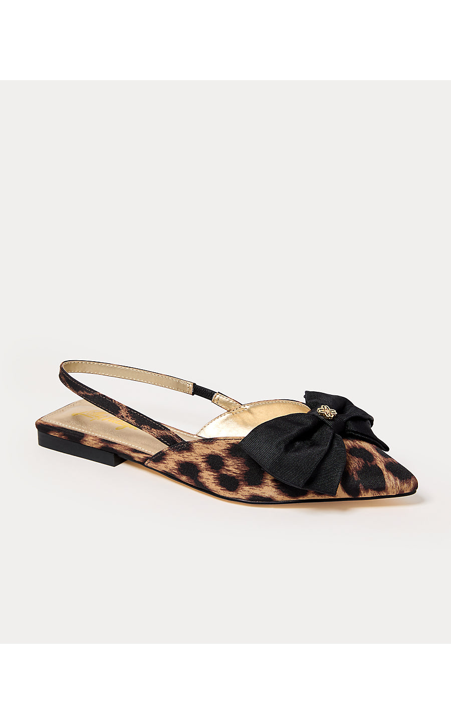 BRIT LEOPARD BOW SLINGBACK, MULTI LEOPARD FAILLE ACCESSORIES