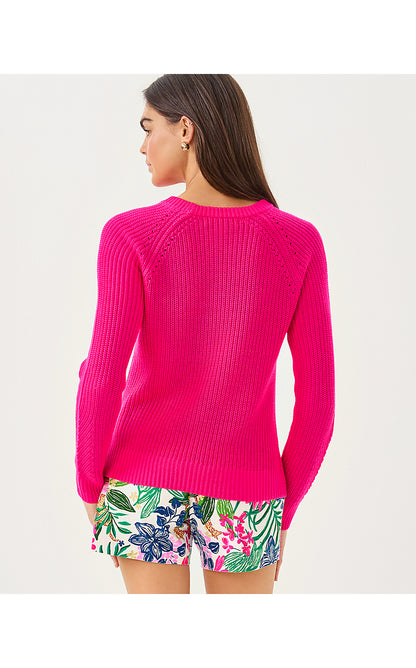 BELGRAVE SWEATER, PARIGI PINK