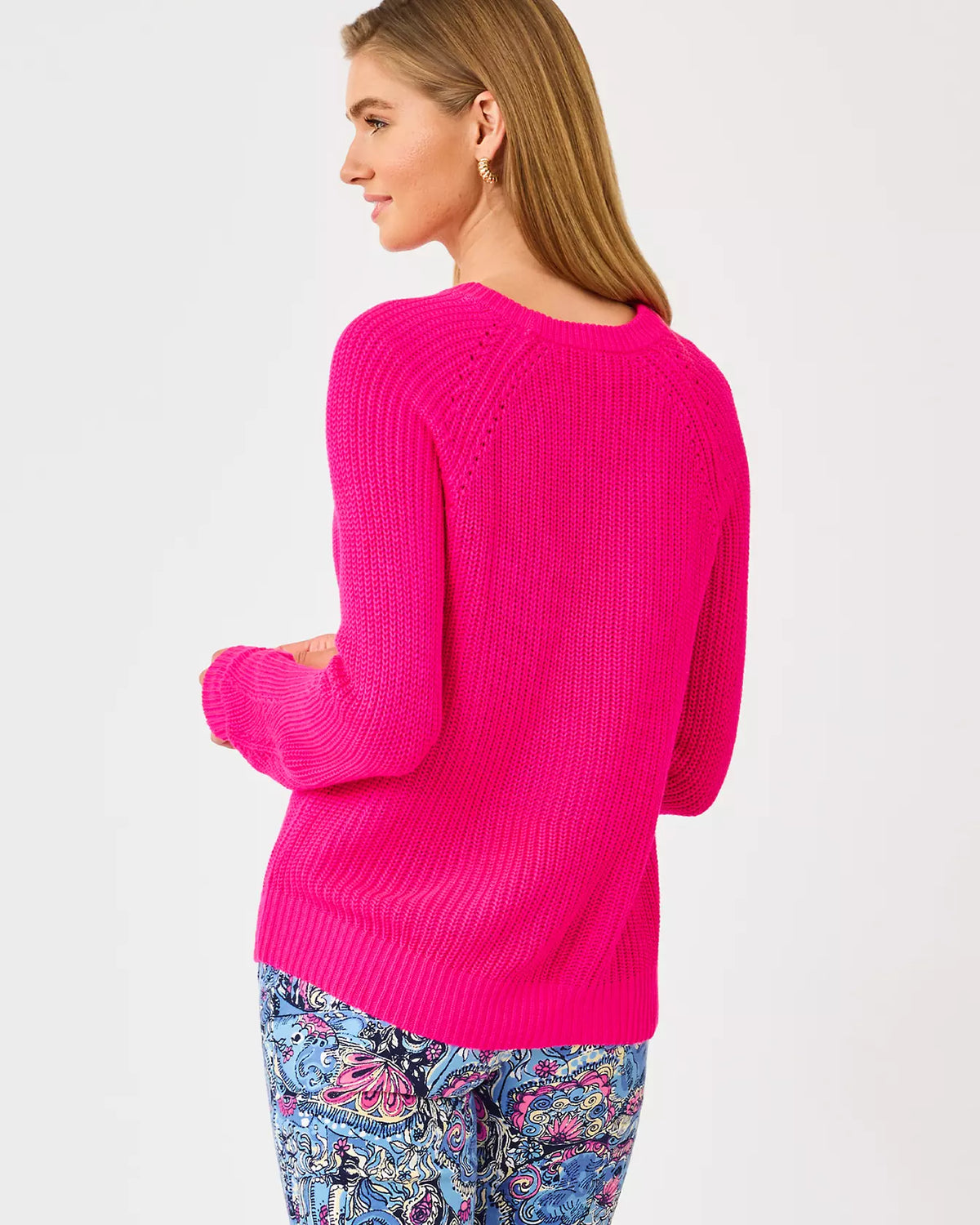BELGRAVE SWEATER, PARIGI PINK