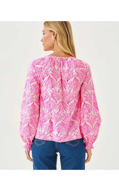 ALDINA TOP, PINK BLISS SHADY BABE