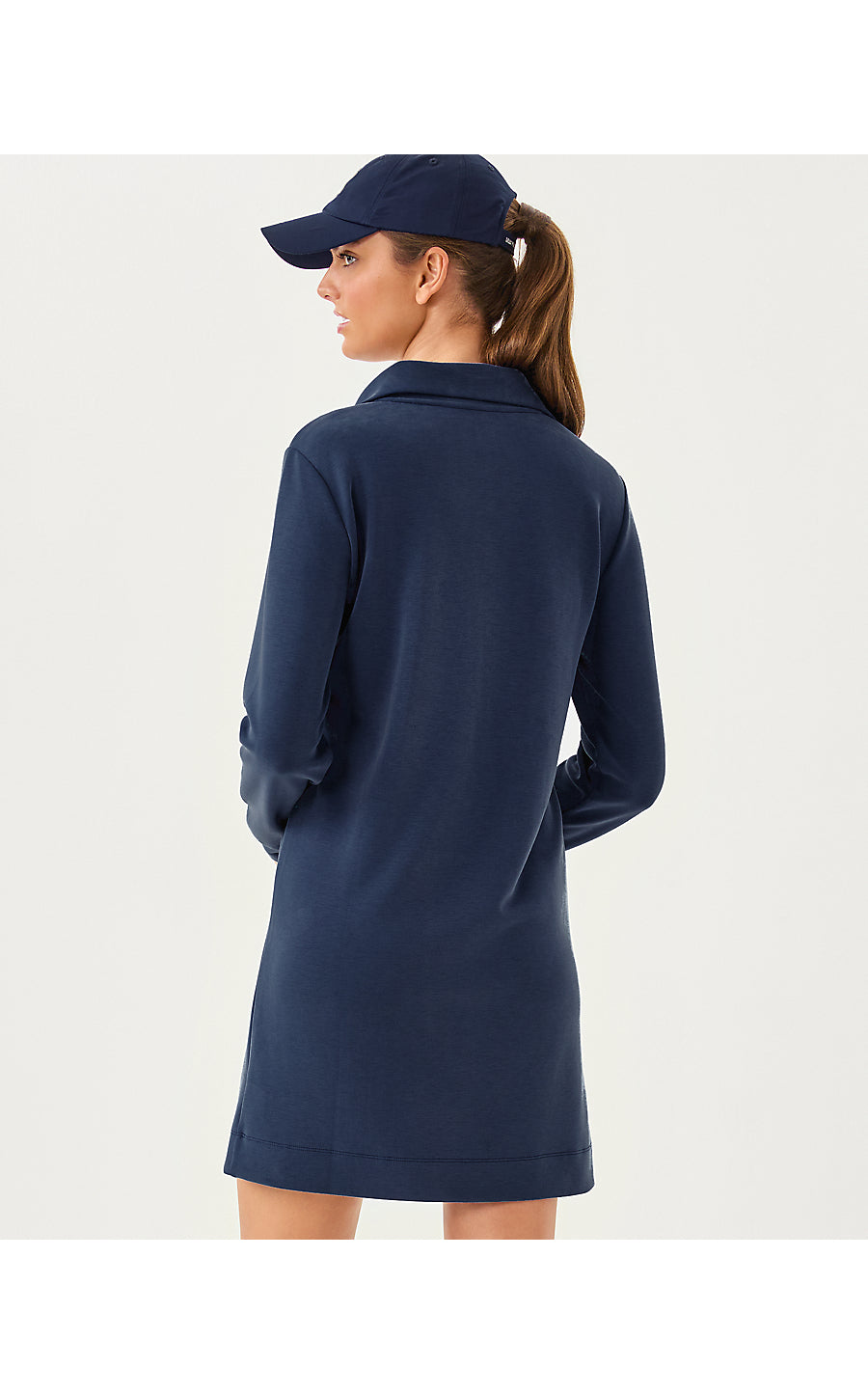 ELENI UPF 50+ DRESS, LOW TIDE NAVY