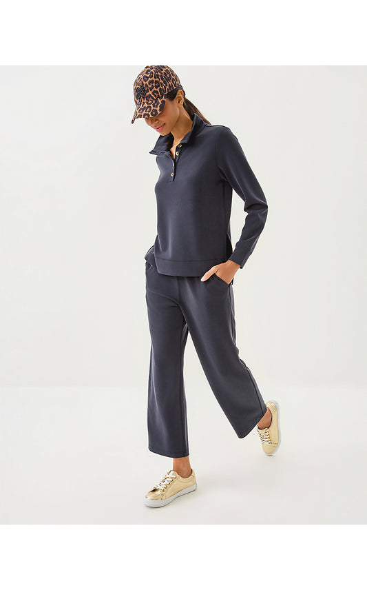 ALWYN UPF 50+ CROP PANT, NOIR