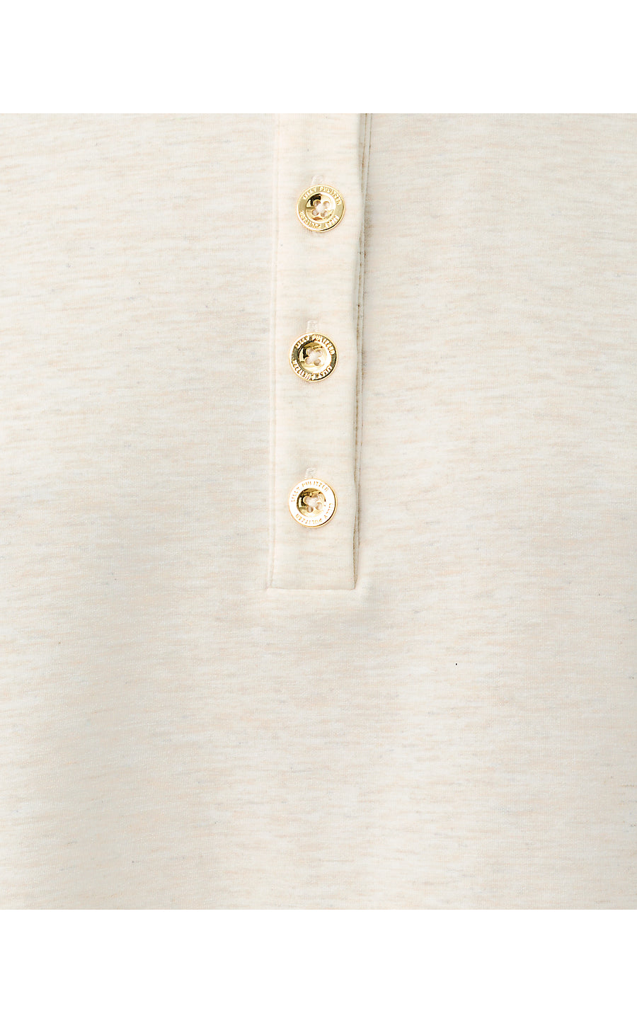 COWIE UPF 50+ PULLOVER, HEATHERED COCONUT