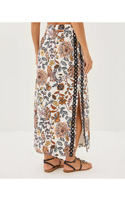 SANDERS MAXI SKIRT, COCONUT TAKE MEOWT