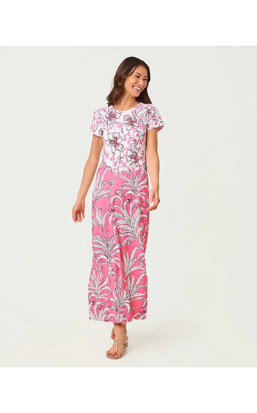 KADEN UPF 50+ MAXI, CONFETTI PINK BUMBLEY BUZZ ENGINEERED CHILLYLILLY