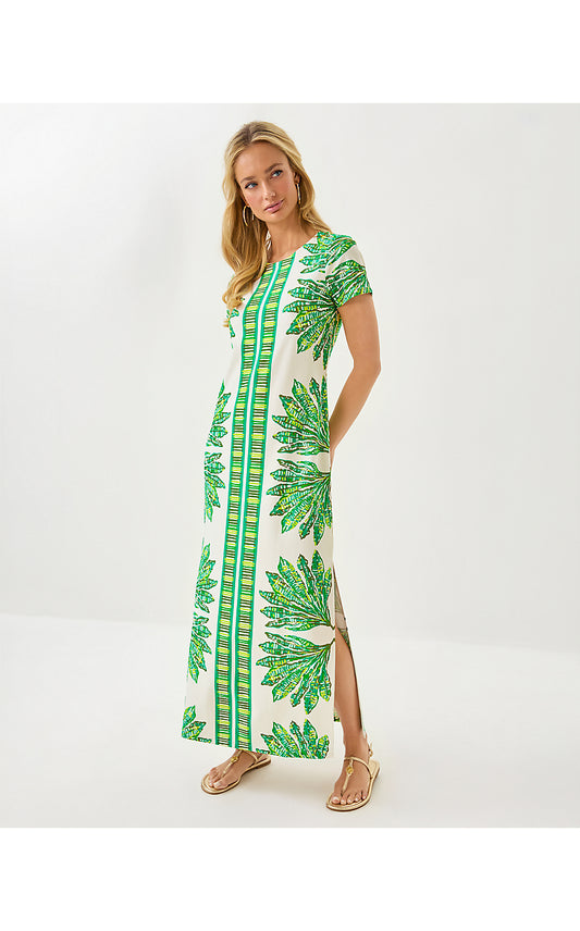 KADEN UPF 50+ MAXI, KITTS GREEN SHADY BABE ENGINEERED CHILLYLILLY